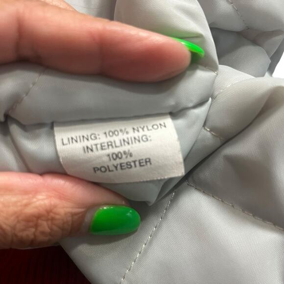 VINTAGE NCA SUPERSTAR PERFORMANCE TEAM CHEER JACKET RED CORDUROY 1990s SIZE L - Picture 5 of 5